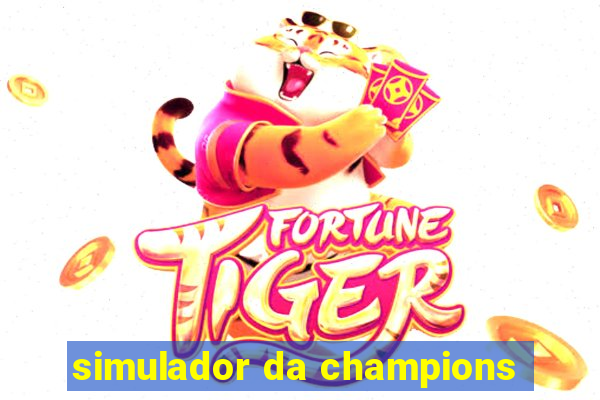 simulador da champions